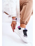 Dámská sportovní obuv nazouvací Bíle Klayra Dámská sportovní obuv nazouvací Bíle Klayra