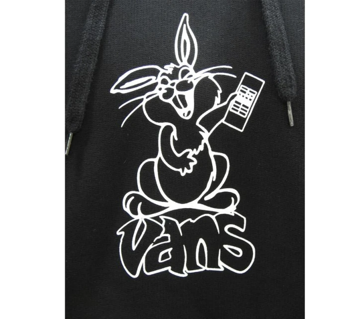 Vans Black Crazy Eddy 66 Volný svetr s kapucí - VN000JE7BLK Vans Black Crazy Eddy 66 Volný svetr s kapucí - VN000JE7BLK