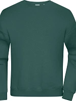 Daiber 8042 Těžká oversize unisex mikina 02.8042 smoky green