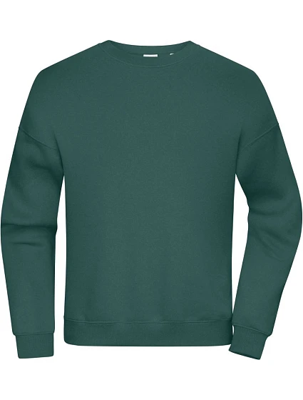 Daiber 8042 Těžká oversize unisex mikina 02.8042 smoky green Daiber 8042 Těžká oversize unisex mikina 02.8042 smoky green