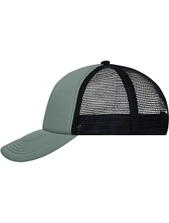 Daiber MB 70 5 panelová polyesterová síťovaná kšiltovka 03.0070 dark grey/black