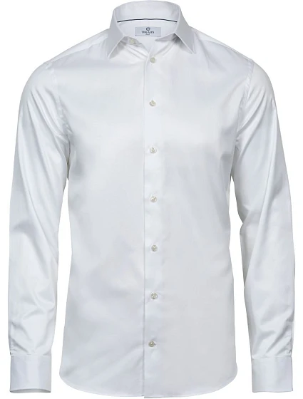 Tee Jays TJ 4021 Luxusní keprová košile Slim Fit 18.4021 white Tee Jays TJ 4021 Luxusní keprová košile Slim Fit 18.4021 white
