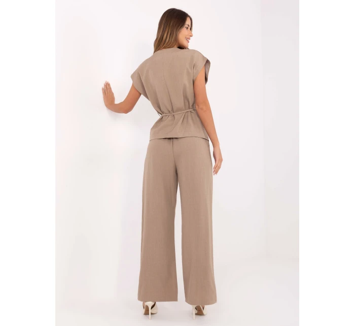 Komplet IT KMPL model 21388984 ciemny bezowy - FPrice Komplet IT KMPL model 21388984 ciemny bezowy - FPrice