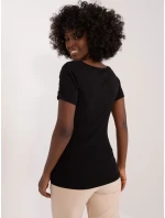 Bluzka PM BZ model 19529646 czarny - FPrice Bluzka PM BZ model 19529646 czarny - FPrice