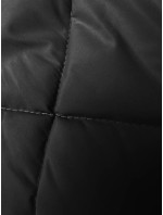 Dlouhá černá dámská oversize vesta (5M3165-392)