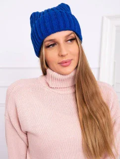 Magda K293 chrpová čepice s ohrnovacím lemem