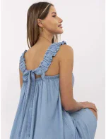 Sukienka DHJ SK model 21167957 niebieski - FPrice