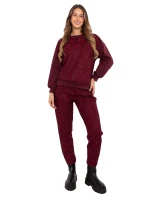 Komplet IT KMPL model 21494230 bordowy - FPrice Komplet IT KMPL model 21494230 bordowy - FPrice