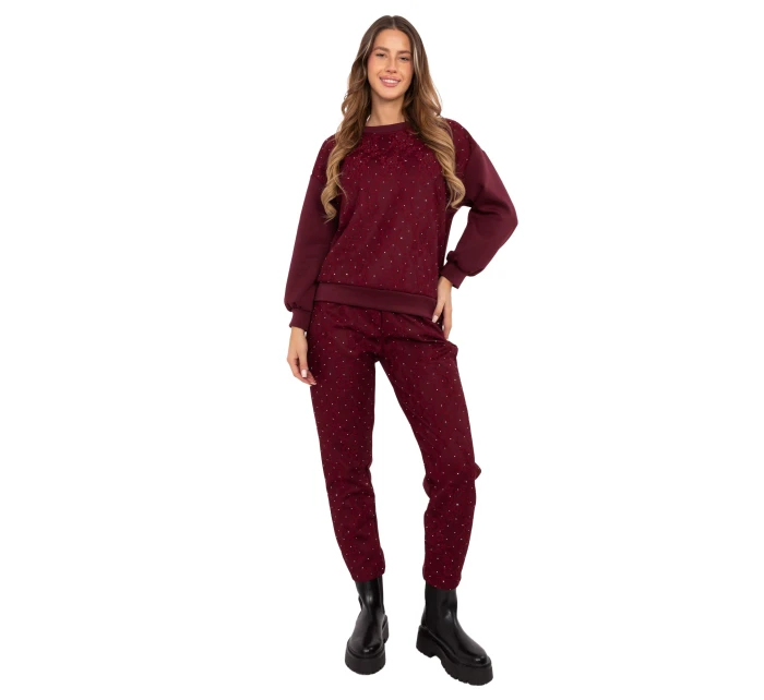 Komplet IT KMPL model 21494230 bordowy - FPrice Komplet IT KMPL model 21494230 bordowy - FPrice