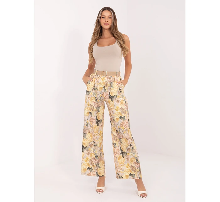 Spodnie IT SP model 22074627 żółty - FPrice