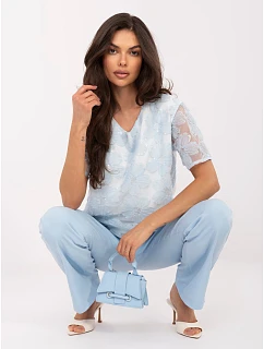 Bluzka LK BZ model 22120689 jasny niebieski - FPrice