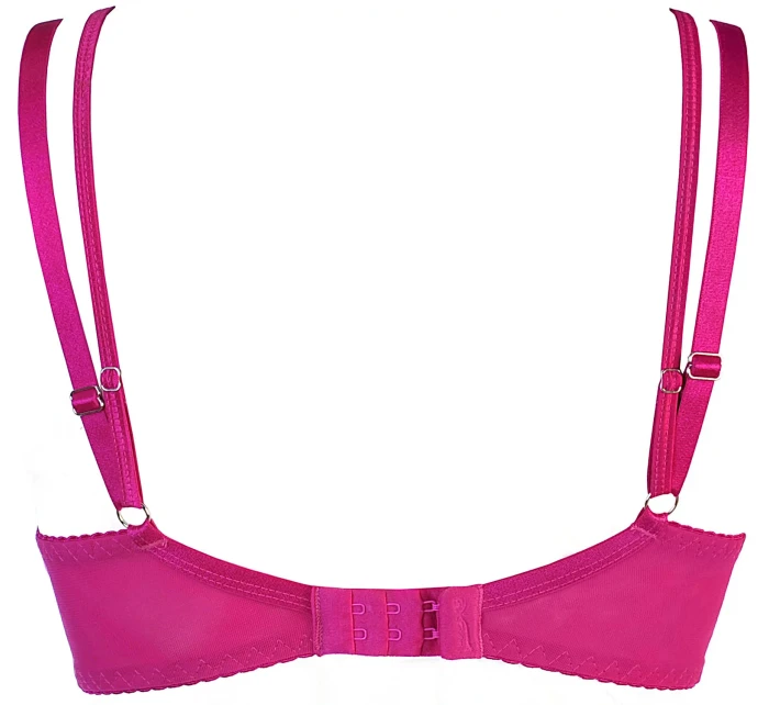 Dámská pushup podprsenka model 21137829 Fuchsie tmavě růžová - Axami Dámská pushup podprsenka model 21137829 Fuchsie tmavě růžová - Axami