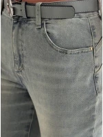 Dámské džínové kalhoty slim fit s páskem SLIMFIZ modré FashionStreet UY2494 Dámské džínové kalhoty slim fit s páskem SLIMFIZ modré FashionStreet UY2494