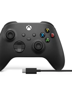 MICROSOFT Xbox Series Black Ovladač USB-C