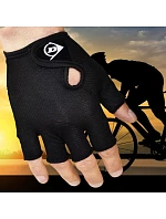 CYKLISTICKÉ RUKAVICE SENIOR ČERNÉ DUNLOP R.L CYKLISTICKÉ RUKAVICE SENIOR ČERNÉ DUNLOP R.L