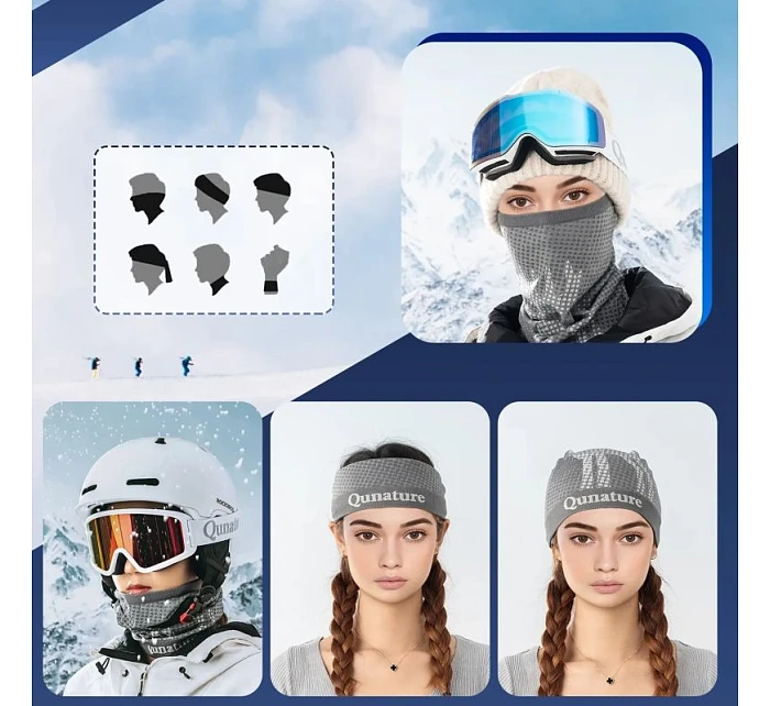 Komin narciarski Qunature szary model 22086178 - Hikvision Komin narciarski Qunature szary model 22086178 - Hikvision