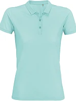 SOL'S Planet Women Dámské piqué polo z bio bavlny 25.3575 arctic blue