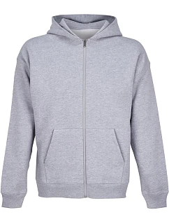 SOL'S Unisex mikina s kapucí z těžké bavlny grey melange model 22463981