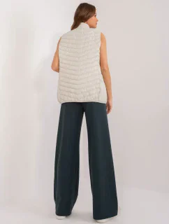 Kamizelka model 20095029 jasny beżowy - FPrice