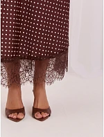 Spódnica MI SD model 21480456 brązowy - FPrice