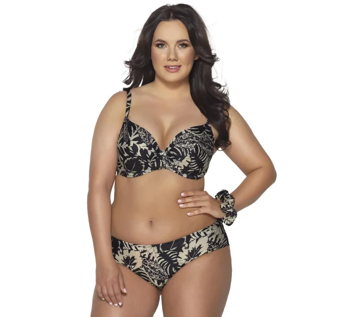 Dámská plavková podprsenka model 21101162 Mocca s černou - Ava