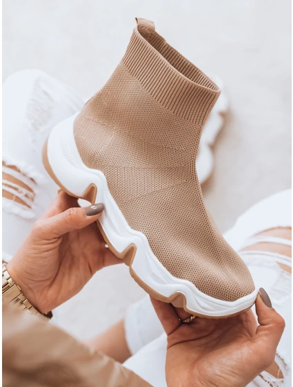 Dámské boty khaki Dstreet model 21964480 - FashionStreet Dámské boty khaki Dstreet model 21964480 - FashionStreet