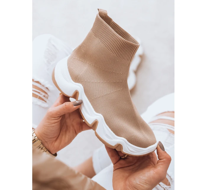 Dámské boty khaki Dstreet model 21964480 - FashionStreet Dámské boty khaki Dstreet model 21964480 - FashionStreet