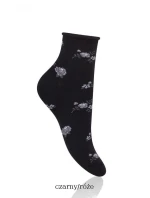 Vzorované netlačící ponožky Steven art.099 35-40