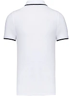 Kariban K 245 Pánské kontrastní piqué polo 20.K245 white/navy/white Kariban K 245 Pánské kontrastní piqué polo 20.K245 white/navy/white
