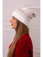 fleecová čepice tmavě model 18752119 - K-Fashion fleecová čepice tmavě model 18752119 - K-Fashion