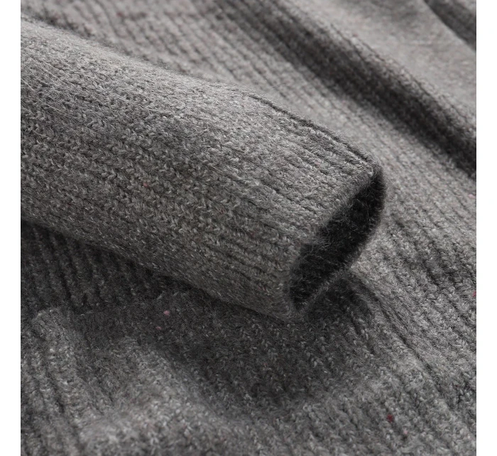 Dlouhý dámský svetr nax NAX HOXA smoked pearl Dlouhý dámský svetr nax NAX HOXA smoked pearl