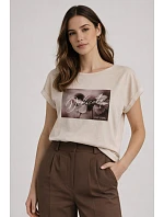 model 22079076 BLOUSE - OFF PINK model 22079076 BLOUSE - OFF PINK