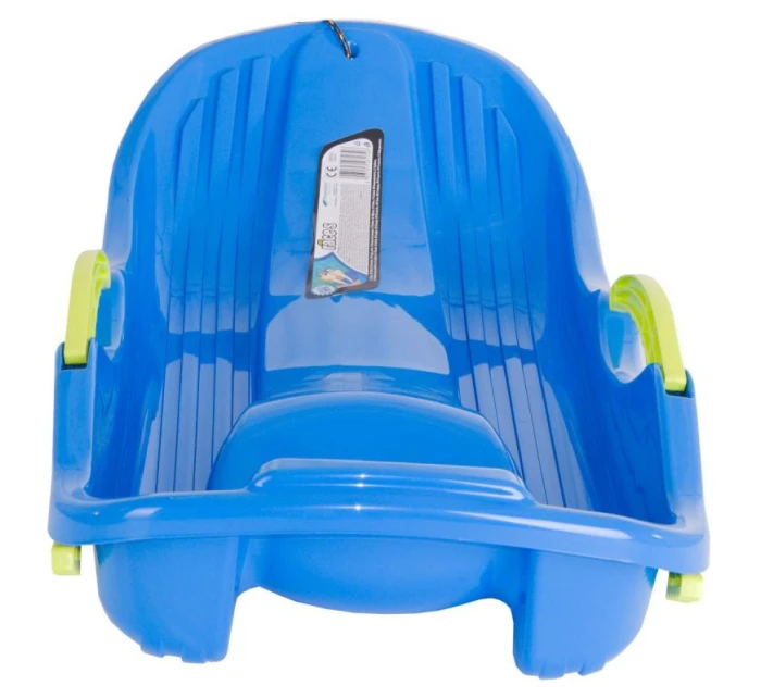 PLASTOVÉ KUFRY SE ZÁVODNÍMI BRZDAMI V MODRÉ BARVĚ