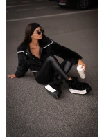 Dámské Kožené Sněhule Na Silné Podešvi S Kožešinou Big Star OO274A206 Černé