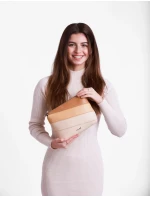 Dámská kabelka Vuch Coalie Striped Beige