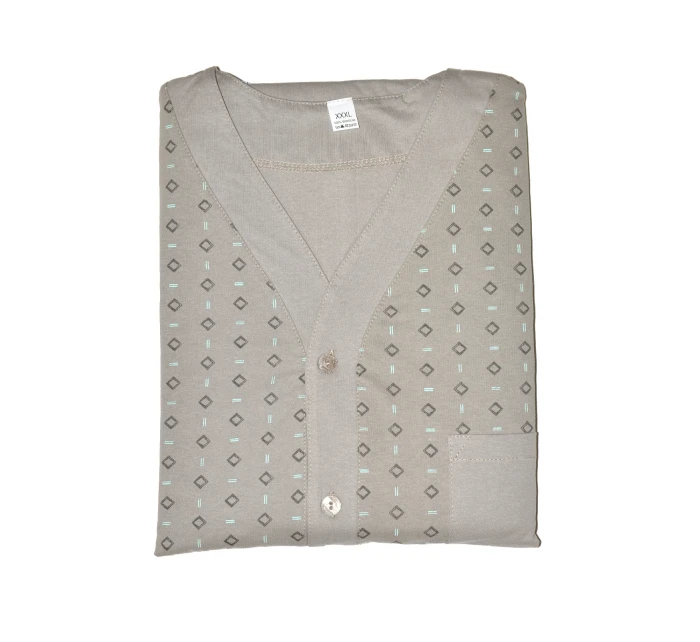 Pánské rozepínací pyžamo Gucio dł/r M-2XL