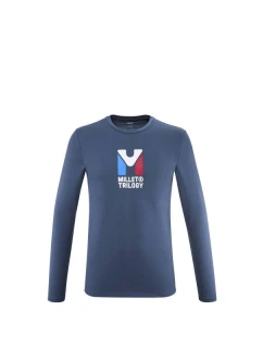 M  Ls Tshirt navy blue pánské model 21449699 - Millet