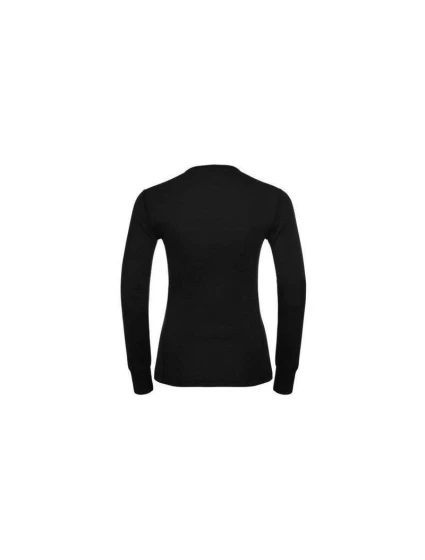 Dámské tričko BL TOP s model 21485282 výstřihem l/s ACTIVE WARM ECO velikost S Black - ODLO