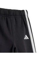 Dětské tepláky adidas Essentials Joggers 3 Stripes Fleece Hoodie black JD6484 Dětské tepláky adidas Essentials Joggers 3 Stripes Fleece Hoodie black JD6484