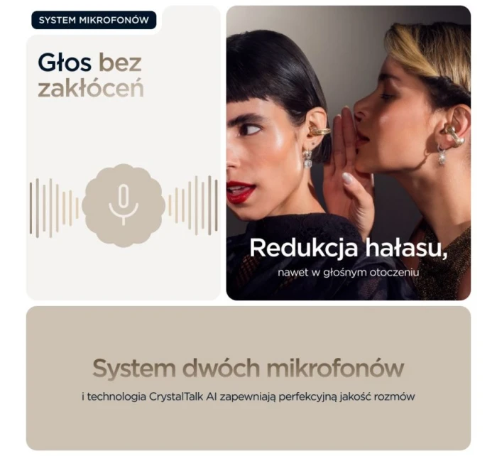 Motorola Moto Buds Loop - Francouzský dub