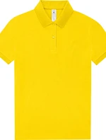 B&C My Polo 210 /women Dámské piqué polo z těžké bavlny 01.W463 mellow yellow