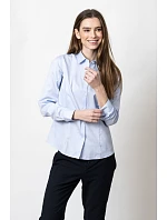 J.Harvest & Frost 01 Regular Women Nežehlivá halenka s dlouhým rukávem sky blue model 22454208 J.Harvest & Frost 01 Regular Women Nežehlivá halenka s dlouhým rukávem sky blue model 22454208