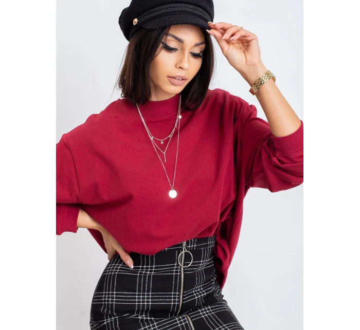 Mikina RV BL 5185.87P kaštanová