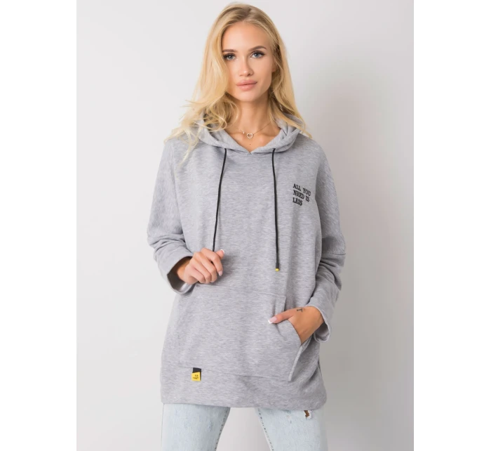 Mikina RV BL 7098.28 šedá