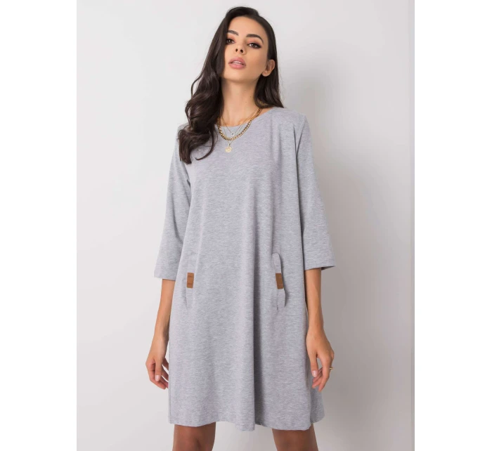 Šaty RV SK 6274.36P šedá