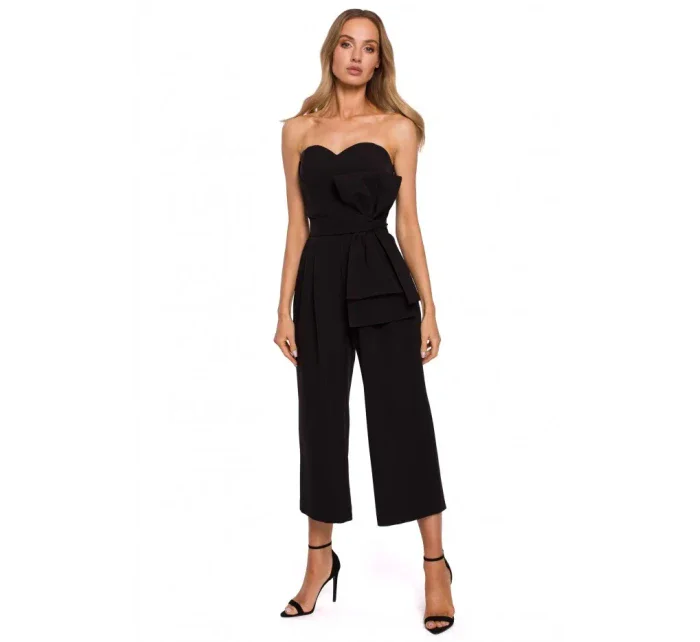 model 18003324 Kombinéza bez ramínek černá - Moe