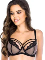Dámská podprsenka DEZIRO 19025 Černa s béžovou - Mediolano