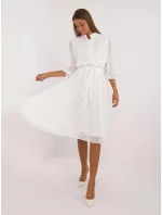 Dámské šaty LK SK 509730.08 bílé - FPrice