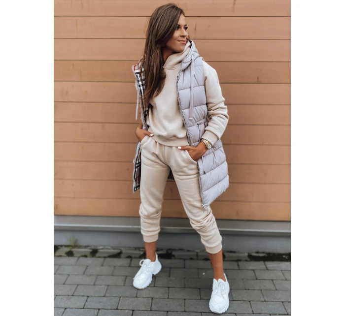 Dámská vesta KERIS béžová FashionStreet TY2909