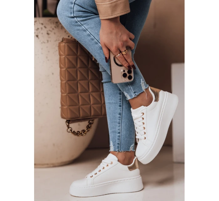 Dámské tenisky na platformě VISOLA gold FashionStreet ZY0696